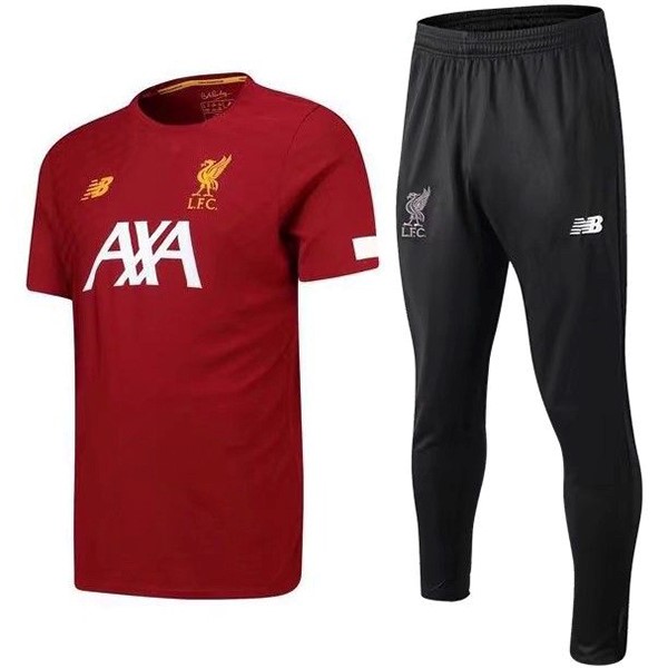 Entrainement Liverpool Ensemble Complet 2019-20 Rouge Noir